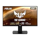 Asus TUF Gaming VG289Q 71,12cm (28 Zoll) Monitor (UHD 4K, IPS, DCI-P3 , Adaptive-Sync/FreeSync, HDR 10) schwarz