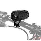 Fahrrad Lautsprecher, Maketheone Tragbarer Bluetooth Lautsprecher Spritzwassergeschützt und Wasserdichtes, Unterstützt Micro SD/TF Karte, mit Befestigungskit fürs Fahrrad und Outdoor