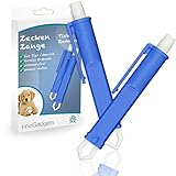 innoGadgets® Zeckenzange [2X] | Zecken entfernen im Handumdrehen | mit Micro-Haken | B