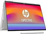 HP Spectre x360 2in1 Laptop | 13,5' WUXGA+ IPS Touchscreen | Intel Core i7-1165G7 (Intel EVO) | 16GB RAM | 512GB SSD | Intel Iris Xe | Win 11 | QWERTZ | Silber |inkl. Pen, USB-C Hub & Lederhülle