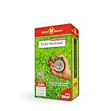 WOLF-Garten Turbo-Nachsaat zur Rasensanierung LR100 (für 100 m2, hohe Dichte mit ca. 70.000 Trieben/m2, für alle Rasentypen geeignet, mit WOLF-Garten Keimgarantie, im 2kg Karton) 3826040