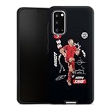 Panzer Handyhülle kompatibel mit Samsung Galaxy S20 robuste Outdoor Hülle Schutzhülle matt FC Bayern München Harry Kane Offizielles Lizenzproduk
