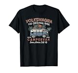 Volkswagen T-Shirt The Original Ride Wohnmobil Schwarz Unisex Erw