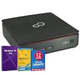 Fujitsu Esprimo Q520 PC Computer Intel Core i3-4350T@ 3,1 GHz 8 GB 512 GB SSD mit Windows 10 Pro & GRATIS Bluetooth, WLAN & Antiviren-Software inkl. 12 Monate Garantie (Generalüberholt)
