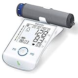Beurer BM 85 Oberarm-Blutdruckmessgerät, mit patentiertem Ruheindikator, praktischer Li-Ion-Akku, mit App-Anbindung, beleuchtetes Display, Inflation Technologie