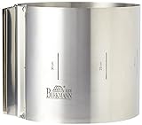 Birkmann RBV, 429413, Easy Baking, Tortenring extra hoch, Höhe 15 cm, Federbandstahl