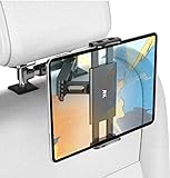 AHK Tablet Halterung Auto, Universal Ablet Halter Kopfstütze Halterung ausziehbar Kopfstützenhalterung KFZ Halterung Tablet Autohalterung mit 4,4-11 Zoll für Galaxy Huawei Switch