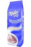 Milka Heiße Trinkschokolade, 1kg Instant Kakao-Pulver, feine Trinkschokolade in Premium-Qualität, für kalten oder warmen Kakao