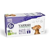 Yarrah - Bio Paté Multipack Huhn & Pute - Hund - 6 x 150 g…
