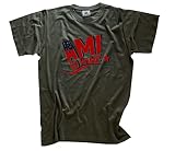 Ami go Home - Flag Style T-Shirt Olive XL
