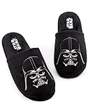 Star Wars Herren Hausschuhe Darth Vader Dark Side Polyester Haus Schuhe 46-47 EU