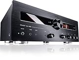 Magnat MA 900, schwarz - robuster Stereo Hybrid-Verstärker mit hochwertiger Aluminium-Front und hoher Ausgangsleistung für perfekten Stereoklang