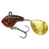 Westin DropBite Spin Tail - Jigspinner, Länge/Gewicht:2.6cm / 8g, Farbe:Motoroil Burb