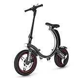 Alvoron Zero Elektro Klapprad e Bike für Erwachsene | eScooter | Elektroroller | E Roller | 25 Km/h | 10,4 Ah Akku | 450W Motor