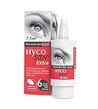HycoSan (Hyco San) Extra konserviermittelfreie Augentropfen mit Natriumhyaluron 0,2% zur Behandlung trockener Augen, 7,5 ml