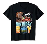 Kinder Eisenbahn 5. Geburtstag Zug Jungen 5 Jahre alt B-Day T-Shirt