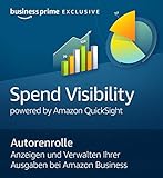 Spend Visibility-Autor | 180-tägiges kostenloses Probe-Abo mit automatischer Verlängerung für EUR 10,00/Monat | Business Prime Exclusive