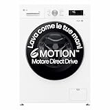 LG F4NX1008NWK Waschmaschine 8 kg Frontlader Serie X1, Klasse A, 1400 Umdrehungen, Wi-Fi, 6 Motion Direct Drive, Dampfwäsche, Allergy Care, freistehend, Essence W