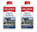 MELLERUD Algen- und Grünbelag-Entferner 1 | 2 | 4 Liter Konzentrat Reiniger (2 Stück)