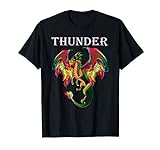 Imagine You Are A Thunder Dragon Breathing Fire With Wings T-Shirt