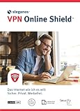 Steganos VPN Online Shield auf 64 GB USB Stick | VPN Software 2023 | privat und sicher surfen | Jahreslizenz für 5 Geräte