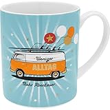 H:)PPY life 47382 XL-Tasse Bus, Porzellan, 60 cl