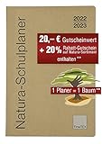 TimeTEX Natura-Schulplaner A5 mit Karton-Cover - Schuljahr 2022 - 2023 - Lehrerkalender - Lehrertimer - 10753