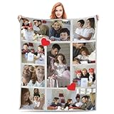 Personalisierte Decke, Decke mit Foto Personalisierte Decke mit Foto, Fotodecke mit Foto von Sich selbst, süße Decke mit Foto, personalisiertes Geschenk für die Familie