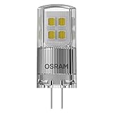 OSRAM Dimmbare LED Lampe PIN mit G4 Sockel, Pinlampe mit 2W, Ersatz für 20W-Glühbirne, Warmweiß (2700K) [Energieklasse F]