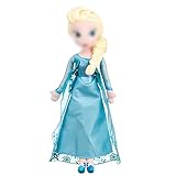 Plush Prinzessin Toy, Prinzessin Kuscheltier Kawaii Prinzessin Starry Eyes 3D Plüsch-Überwurfkisse PP Baumwollfüller Kinderspielzeug for Cuddly Toy Lovers Children's Toy Gift Filled 40