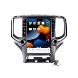 MIVPD Android 12 Auto Stereo Radio für D-odge Ram 1500 2018-2020 GPS Navigation 12.1in Touchscreen MP5 Media Player Video Empfänger mit WiFi 4G DSP Carplay,8core 8+128gb