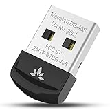 Avantree DG40S USB Bluetooth Adapter für PC Laptop, Bluetooth Dongle Stick Unterstützt Bluetooth Kopfhörer, Lautsprecher, Mäuse, Tastatur mit Windows 11,10, 8.1, 8, 7, XP, Vista