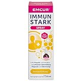 Emcur® Immunstark Spray | mit Propolis | Schwarze Johannisbeere | Wegrauke | Odermennig¹ | immunstärkender Effekt¹ | Immunsystem | 50ml