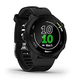 Garmin Forerunner 55 – GPS-Laufuhr mit 1,04“ Always-On-Farbdisplay, täglichen Trainingsempfehlungen, Laufzeitprognose, Sport-Apps und bis zu 14 Tagen Akk