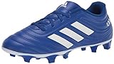 adidas mens Copa 20.4 Firm Ground Soccer Shoe, Blue/White/Blue, 5.5 US