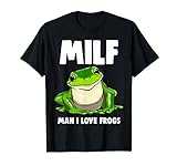 Funny Man I Love Frogs Tee Shirts Frog Love T-Shirt