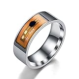 Colorful(TM) NFC Multifunktionale Wasserdichte Intelligente Ring Smart Wear Finger Digital Ring (64 (20.4))