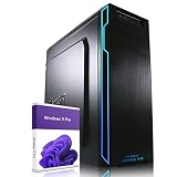 Greed® Ultra V2 PC mit Intel Core i7 12700F - Schneller Rechner - Computer für Büro & Home Office mit 4,9 GHZ - 32GB RAM/Arbeitsspeicher - 1TB SSD + 1TB HDD - DVD+RW - USB 3.1 - WLAN, inkl Win 11