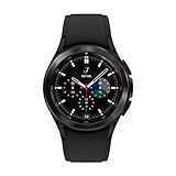 Samsung Galaxy Watch4 Classic, Runde Bluetooth Smartwatch, Wear OS, drehbare Lünette, Fitnessuhr, Fitness-Tracker, 46 mm, Black (Deutche Version) [EU Version]