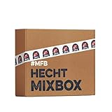 MyFishingBox Hecht Köder Mix Paket, Perfekt für das Angel auf Hecht, Auswahl an Top Kunstködern & Marken, Gummifisch, Wobbler, Angel Set