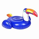 Licht Schwimmbad schwimmendes Bett aufblasbarer Schwimmring Specht montieren aufblasbare Float Spielzeug Floatie Lounge Spielzeug Luftbetten & Schlauchboden (Farbe: blau, Größe: 200x105x85cm)