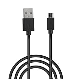 Speedlink STREAM Play&Charge USB-Kabel - Kabel für PS4-Controller, USB-A zu Micro-USB, Lade- und Datenkabel, 3 Meter Kabellänge, schwarz