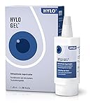 HYLO GEL Augentropfen bei trockenen Augen, langanhaltend, mit Hyaluronsäure, Doppelpackung 2x10 ml