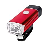 12shage_ USB Wiederaufladbare LED Fahrrad Fahrrad Bright Bike Frontscheinwerfer und Rücklicht Set, 4 Lichteinstellungen,Wasserdicht Fahrradlichter Set