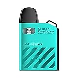 Uwell Caliburn AK2 Pod System, e Zigarette, 520 mAh, 2 ml, Farbe turquoise blue