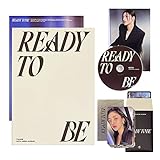TWICE - 12th Mini Album [READY TO BE] (BE Ver.) Photobook + CD-R + Folded Poster + Postcard + Message Photocard + Photocard + Photocard Set + Poster + 1 PVC Card