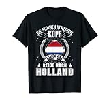 Holland Urlaub Niederlande Flagge T-Shirt