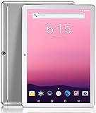Android Tablet 10 inch，4GB RAM 64GB ROM Octa Core 3G Unlocked GSM Phone Tablet PC with WiFi Bluetooth (Silver)