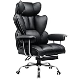 GTPLAYER Gaming Stuhl, Gamer Stuhl, Ergonomischer Bürostuhl mit Fußstütze, Stoffoberfläche, Federsitzkissen, Gaming Chair Gepolstert, Gaming Sessel 150kg Belastbarkeit schw