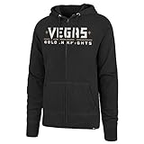NHL '47 Hoody Las Vegas Golden Knights Ovation Headline Jacke Zip Eishockey Hooded Sweater Pullover (X-Large)